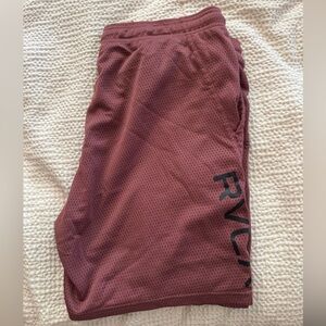RVCA Salmon Color Mesh Shorts